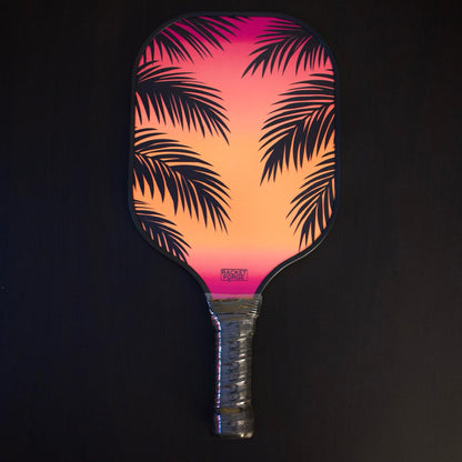 Tropical Sunset Pickleball Racket Paradise Series